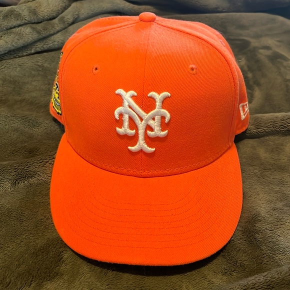 New York Mets new era fitted hat size 7 - Picture 1 of 3